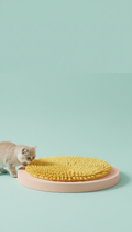 Feeding Mat Sunny Yellow Plush
